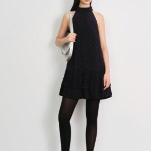 Dotty Frill Dress