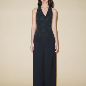 Striped Wide Leg Trousers