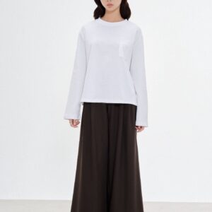 Brown A-line Trousers